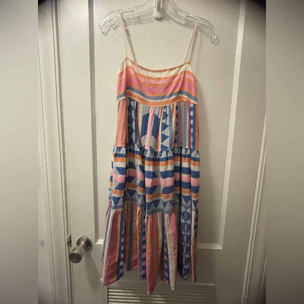 Devotion TWINS Ro Tunic Multicolor Pattern Dress - image 1